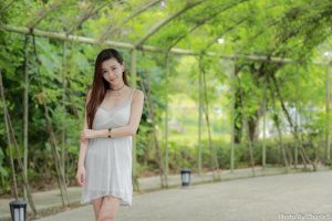 [Taiwan beauty] Elegant goddess Han Yu – Fresh outside photo photo