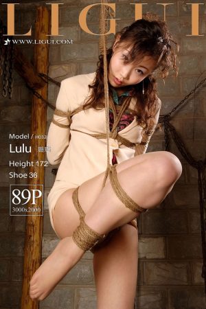[Liguil 丽 柜 美 束] Model Lulu-Stockings tied rope art
