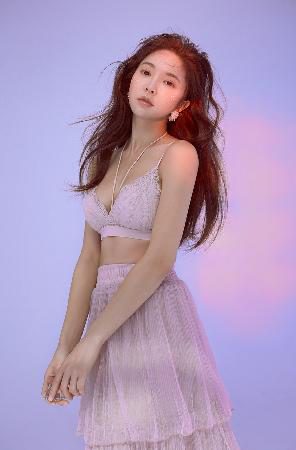 Park Soo Yeon – Amaranth Pink Lingerie
