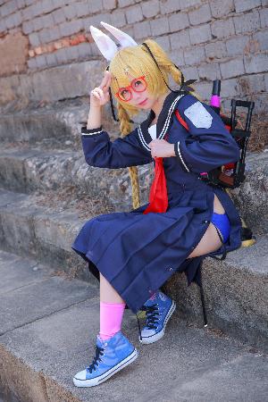 [Net red COSER photo] Anime blogger G44 will not be injured – cyclone uniform