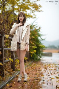 The best Korean beauty Li Enhui “Rainting Tianjie Street” photo set