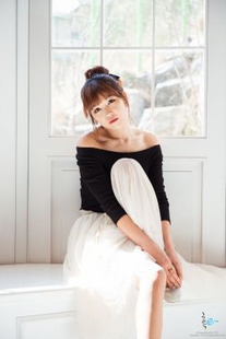 [Korean beauty] Li Enhui “White Lady Dress” photo set
