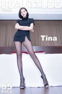 [Beautyleg] no.1944 Tina “black silk socks + meat underwear” leg photo