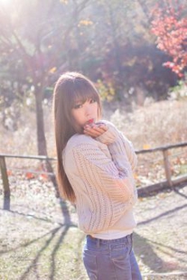Korean beauty Han Shao Wei “Warm Winter” photo set