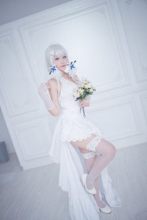 Anime blogger Mu zero Mu0 – glorious wedding dress