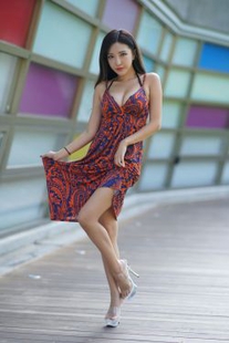 [Taiwan tender model] Zhao Wei SYUAN “Taiwan Art Museum Long Skirt Series” Photo Album