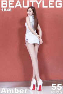 Leg model Amber “cheongsam + short skirt uniform legs” [beautyg] no.1846 photo set