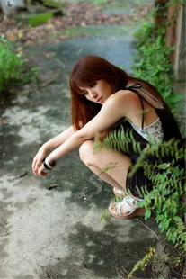 Taiwan beauty Xiao Jing “Farm Early Summer Termage Scene” 1st Photo Collection