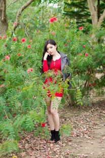 [Taiwan Net Red Beauty] Xie Liqi Daxie Forest Park Photo Album