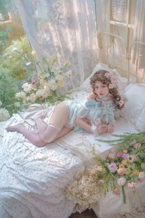 [网 红 COSER] a smile aromatic 沁 photo – pea princess photo set