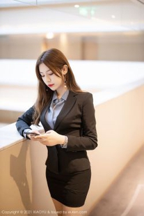 [LangkhaIxia XIAOYU] VOL.480 Dream – Black Workplace OL Uniform Series