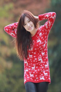 Taiwan beauty Xia Hanzhi / Olivia rabbit “fresh and beautiful outside shoot” photo picture