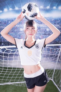 [Taiwan goddess] Qiao Queger Sylvia “Shed Football Baby” Photo Album