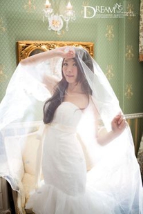 Taiwan Network Red Man Winnie Snow “Qingjing ‧ Autumn Dream Momen” wedding section photo set