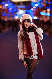 Taiwan model Jill / Chen Yuting “Night” photo set