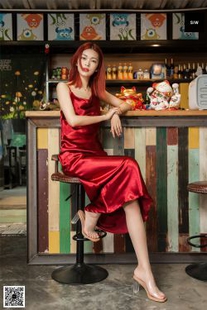 [Swous Media Siw] Yue Yue “Flame Red Skirt” Photo Collection
