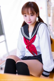 [人 xiuren] no.2196 团 团 _UNA “Tong Yan Big JK Uniform” Photo Collection