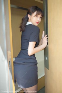 [人 xiuren] no.2185 Lu Yan “Dress Black Silk Topics Series” Photo Collection