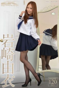 [4k-star] no.00068 崎 Sailor Suit Black silk school girl photo collection