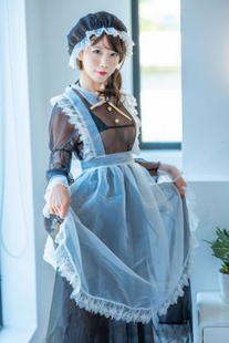 [COS welfare] Anime blogger Aqua “transparent maid” photo set
