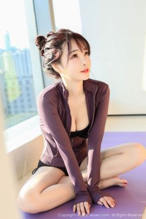 [人 xiuren] no.2696 Nanchun sister – black sports underwear theme series
