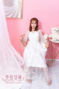 [Clade Klagirls] Xiaoxi-White Skirts Trim Photo Set