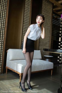 [人 xiuren] no.2810 Lu Wei – classic workplace secretary uniform series