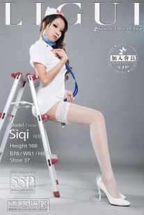 [柜 贵 足 LIGUI] Model Si Qi “White silk nurse” leg silk foot photo picture