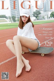 筱 “Skateboard Goddess” [柜 贵 足 LIGUI] Silk Foot Photo Set