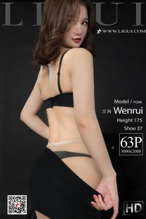 Model Wenyu “Puff Human Body” [柜 liGUI] stockings human body photography photo set