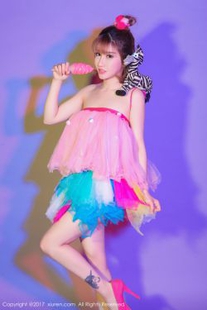 K8 arrogant cute vivian “cos super Sony + Dream colorful dress” [人 网 iuren] no.722 photo set