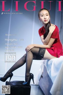 Red candle “black silk red dress girl” [柜 贵足 学] Beautiful leg photo set
