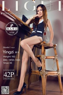 [柜 ligui] Model Yingzi “high-heeled socks uniforms beautiful legs” silk foot picture