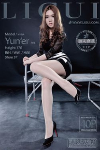 [柜 贵 足 LIGUI] Model Yun children “Pomery stockings high heel” leg silk foot photo picture