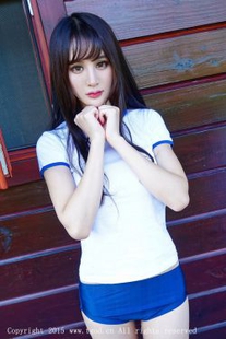 Cheryl Qing Tree “Yunman Track” sportswear beautiful girl, sexy lace series [TGOD push goddess] photo set
