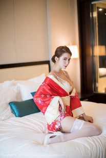 Chen Liangling Carry “Sexy Kimono+Lace Beautiful Leg Private Faith” [Literature and Painting Industry XIAOYU] VOL.014 Photo Collection