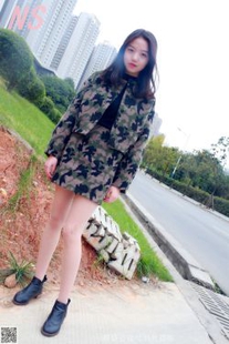 Wei Wei “Camouflage Girl Outdoor Shredded Meat” [Nasi Photography] NO.095 Photo Album
