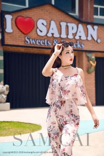 Cai Nan “Saipan Style” [Headline Goddess Toutiaogirls] Photo Album