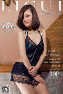 Model Xiaoke “Beauty in Lace Pajamas” Up and Down Complete Works [丽柜LiGui] Beautiful legs and jade feet photo pictures