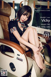 Model Foot Model Vicky “Stewardess Silk Feet” [丽柜Ligui] Photo Album