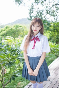 Yang Chenchen sugar “Outdoor School Uniform Series” [爱蜜社IMiss] VOL.195 Photo Album