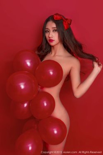 Sister Shi Yu “Red Background Theme” [秀人网XiuRen] No.282 Photo Album