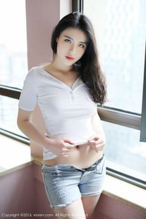 Shu Linpei “Denim Hot Pants, White Silk Temptation” [秀人网XiuRen] No.516 Photo Album