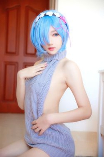 Nan Tao Momoko “Rem Backless Sweater” [COSPLAY Beauty] Photo Album