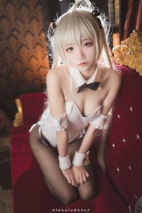 Pure Girl Wugeng Hundred Ghosts “Bunny Girl + White Silk Legs” [COSPLAY Beauty] Photo Album