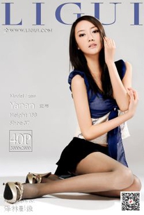 Model Asian “Fruit Black Silk Girl” [丽柜Ligui] Photo Album