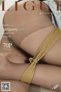 Model Yangyang “Black Silk Rope Art Beauties” [丽柜Ligui] Photo Album