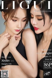 [丽柜Ligui] Model Lianger & Xinxin “Twin Flowers – Workplace Love Silk”