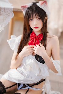 桜桃喵 Cosplay 长裙妹抖