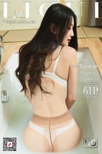 [丽柜Ligui] Model Tiantian “Enjoy the Sweetness of Silky Softness in the Bath”